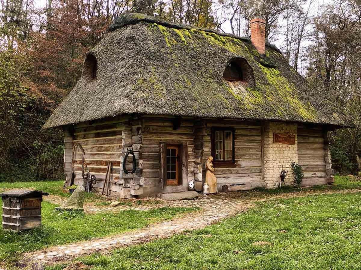 Siedlisko Lubicz Stara Chata Kazimierz Dolny Buitenkant foto